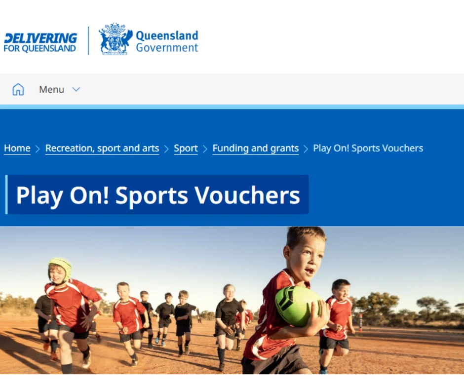 $200 Play On! Sports Vouchers Open 29 January
